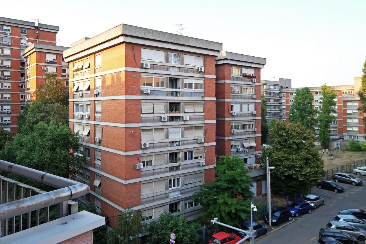 Sky City View Apartment & Big Terrace Belgrade Exterior photo